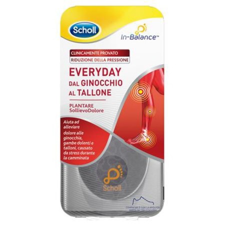 Scholl In Balance Everyday Plantare Sollievo Dolore taglia L Scholl In Balance Everyday Plantare Sollievo Dolore taglia L