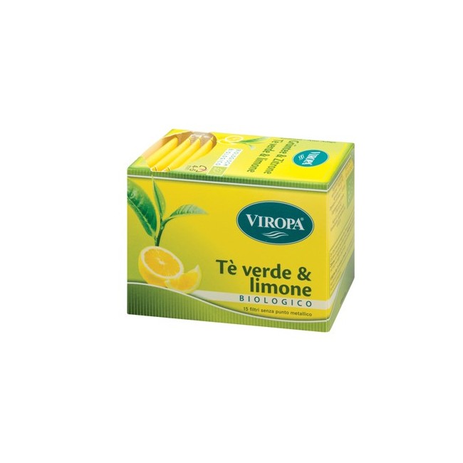Viropa Import Viropa Te' Verde Limone Bio 15 Filtri