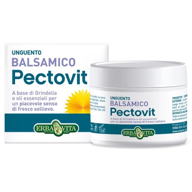Erba Vita Group Pectovit Unguento con olii essenziali 50 Ml Erba Vita Group Pectovit Unguento con olii essenziali 50 Ml