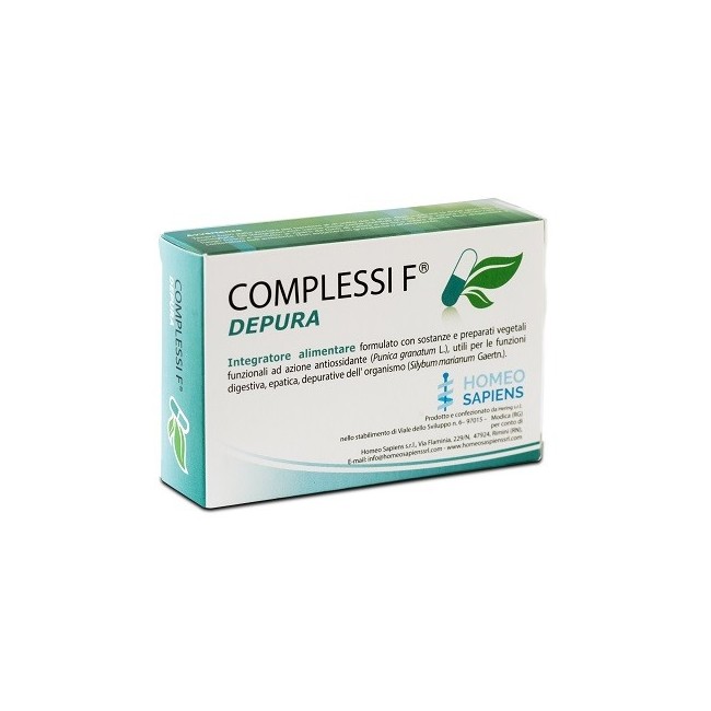 Homeo Sapiens Complessi F Depura 30 Compresse