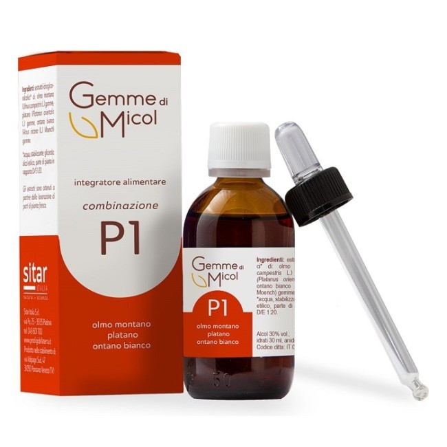 Sitar Italia Gemme Di Micol P1 gocce 30 Ml Sitar Italia Gemme Di Micol P1 gocce 30 Ml