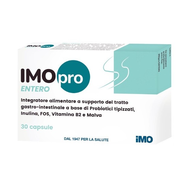 Imo Imopro Entero Integratore 30 Capsule Imo Imopro Entero Integratore 30 Capsule