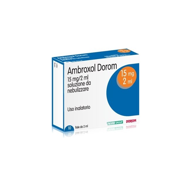 Ambroxol Dorom* Soluzione Da Nebulizzare 10 Fiale 2ml15mg Ambroxol Dorom* Soluzione Da Nebulizzare 10 Fiale 2ml15mg