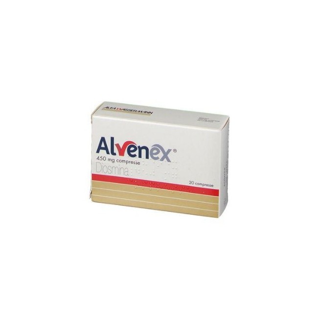 Alvenex 20 compresse 450 mg farmaco per la fragilità capillare