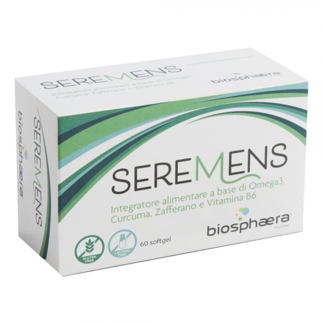Biosphaera Pharma Seremens Integratore 60 capsule Biosphaera Pharma Seremens Integratore 60 capsule