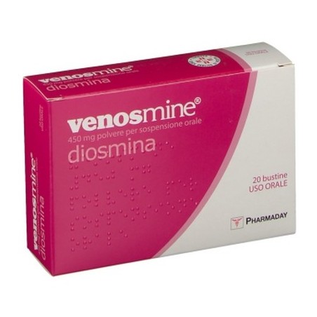 Venosmine Forte 20 Compresse 450mg Venosmine Forte 20 Compresse 450mg
