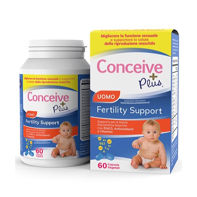 Sasmar Conceive Plus Supporto Fertilità Uomo Integratore 60 capsule