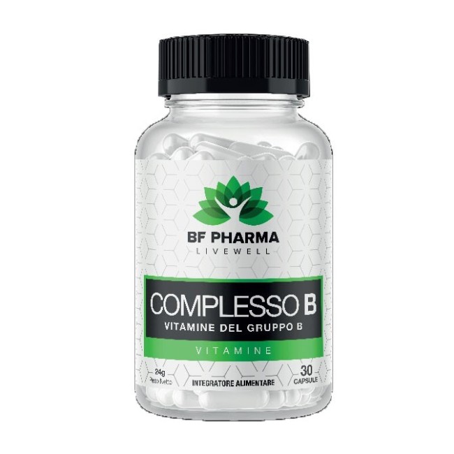 BF Pharma Complesso B Integratore 30 capsule BF Pharma Complesso B Integratore 30 capsule