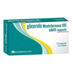 Glicerolo Montefarmaco*adulti 18 Supposte