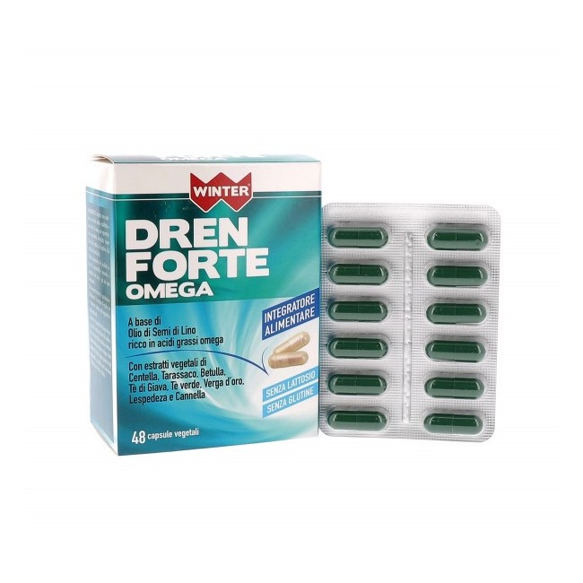 GDP Winter Dren Forte Omega Integratore 48 capsule GDP Winter Dren Forte Omega Integratore 48 capsule
