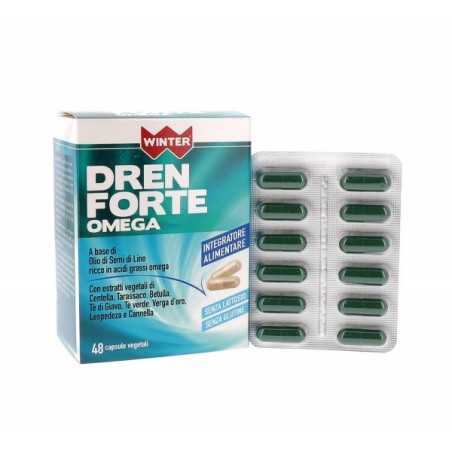 GDP Winter Dren Forte Omega Integratore 48 capsule GDP Winter Dren Forte Omega Integratore 48 capsule