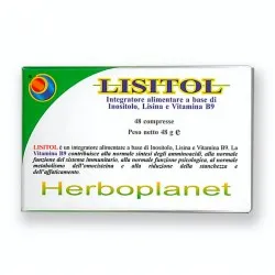 Herboplanet Lisitol Integratore 48 compresse