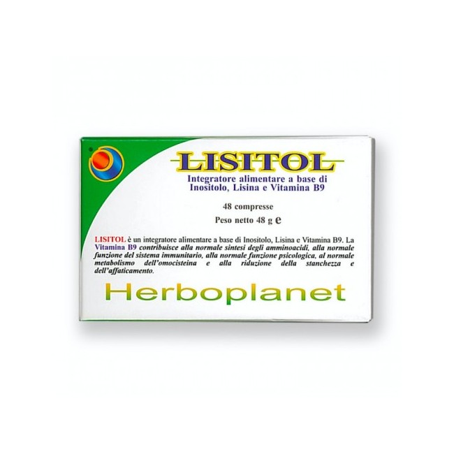 Herboplanet Lisitol Integratore 48 compresse Herboplanet Lisitol Integratore 48 compresse