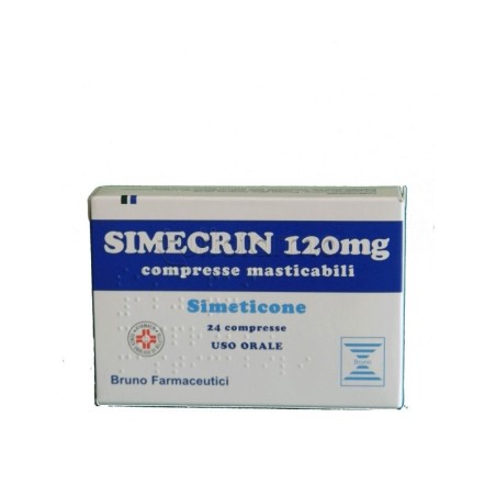 Simecrin* 24 Compresse Masticabili 120mg