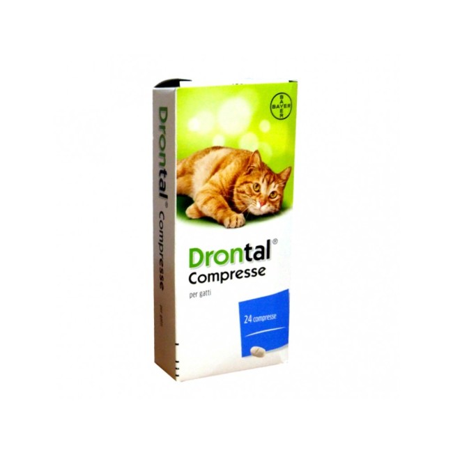 Bayer Drontal Gatto 24 compresse Bayer Drontal Gatto 24 compresse