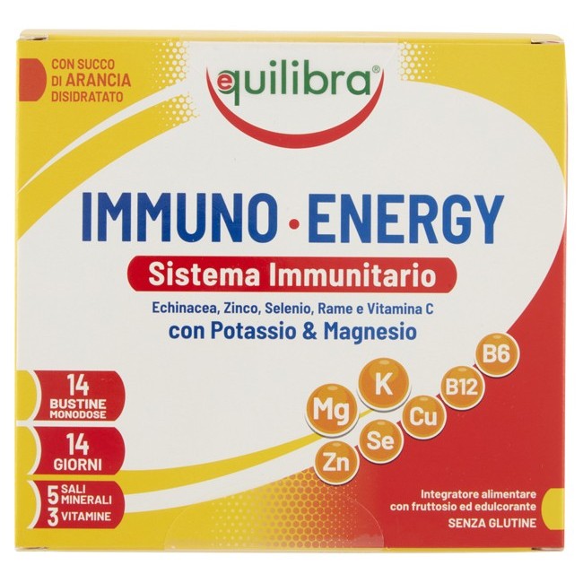 Equilibra Immuno Energy Potassio Magnesio 14 bustine