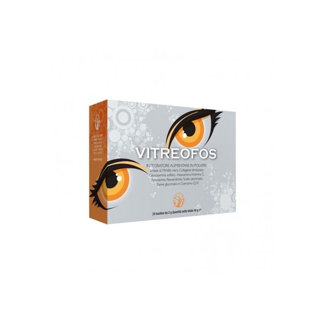Abros Vitreofos Integratore per la Vista 24 bustine Abros Vitreofos Integratore per la Vista 24 bustine