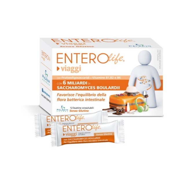 Paladin Pharma Enterol Life Viaggi 12 bustine Paladin Pharma Enterol Life Viaggi 12 bustine