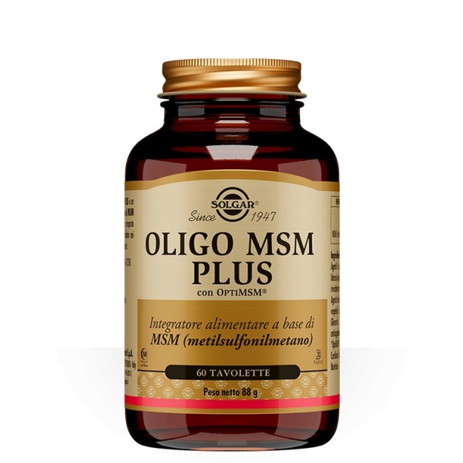 Solgar Oligo Msm Plus 60 Tavolette Solgar Oligo Msm Plus 60 Tavolette