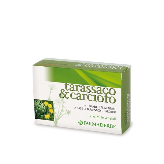 Farmaderbe Tarassaco e Carciofo Integratore 40 compresse