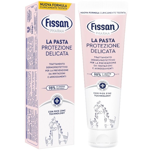 Fissan Pasta Protettiva Delicata Neonati 100 gr Fissan Pasta Protettiva Delicata Neonati 100 gr