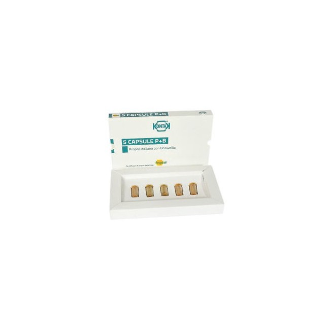 Kontak Propolair Ricarica 5 capsule P+B Propoli Boswellia Kontak Propolair Ricarica 5 capsule P+B Propoli Boswellia