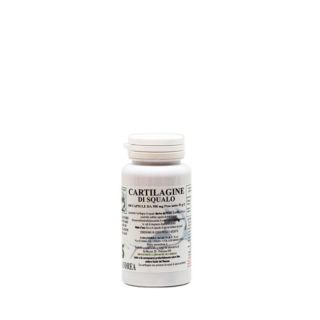 Sarandrea Cartilagine di Squalo Integratore 100 capsule Sarandrea Cartilagine di Squalo Integratore 100 capsule