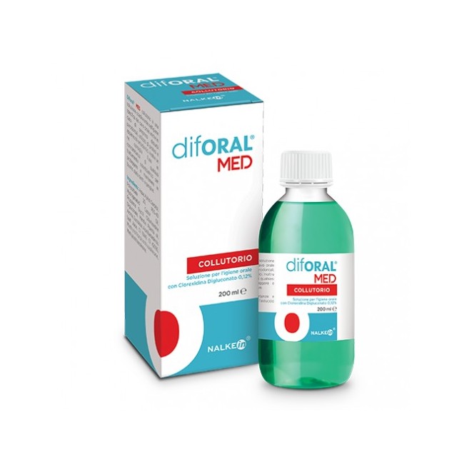Nalkein Diforal Med Collutorio 0,12 200 ml Nalkein Diforal Med Collutorio 0,12 200 ml