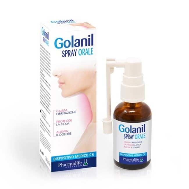 Pharmalife Golanil Spray Orale Gola 30 ml Pharmalife Golanil Spray Orale Gola 30 ml
