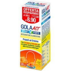 FF Gola Act Spray Forte Propoli ed Erisimo 20 ml