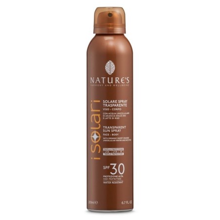 Bios Line Nature's I Solari Spray Trasparente Spf 30 200 ml
