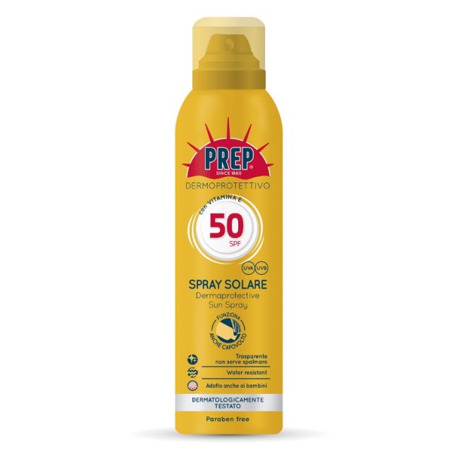 Prep Dermoprotettivo Spray Solare Spf50 150 ml Prep Dermoprotettivo Spray Solare Spf50 150 ml