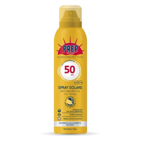 Prep Dermoprotettivo Spray Solare Spf50 150 ml Prep Dermoprotettivo Spray Solare Spf50 150 ml