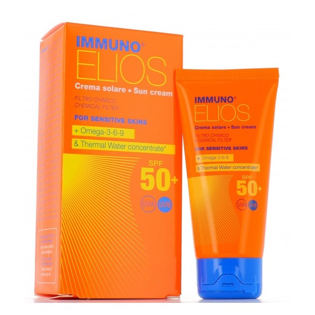 Morgan Immuno Elios Crema Solare Pelle Sensibile Spf50+ 50 ml Morgan Immuno Elios Crema Solare Pelle Sensibile Spf50+ 50 ml