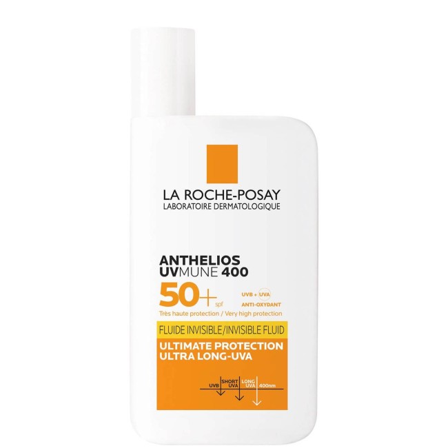La Roche Posay Anthelios UvMune 400 Fluido Invisibile Spf50+50 ml La Roche Posay Anthelios UvMune 400 Fluido Invisibile Spf50+50 ml