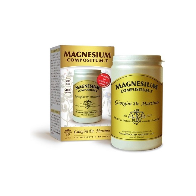 Dottor Giorgini Magnesium compositum-t 400 pastiglie Dottor Giorgini Magnesium compositum-t 400 pastiglie