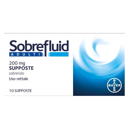 Sobrefluid* Adulti 10 Supposte 200mg