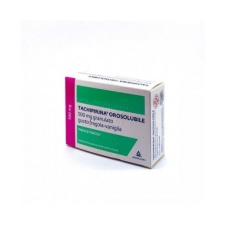Tachipirina Orosolubile* 12 Buste 500mg Tachipirina Orosolubile* 12 Buste 500mg