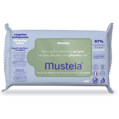 Mustela Salviette Detergenti Baby 60 Pezzi Mustela Salviette Detergenti Baby 60 Pezzi