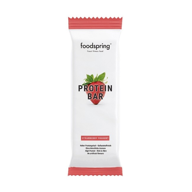 Foodspring Protein Bar Yogurt Fragola 60 G Foodspring Protein Bar Yogurt Fragola 60 G