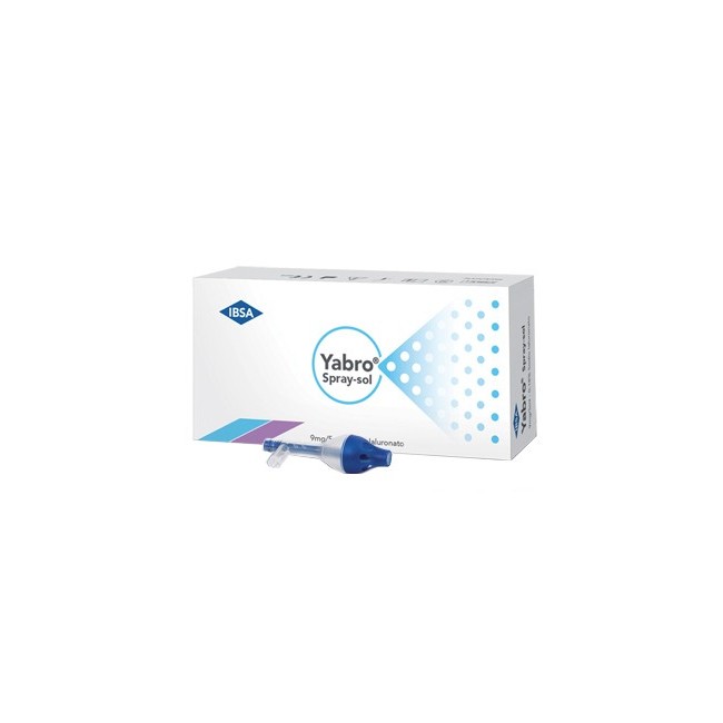 Ibsa Yabro Spray-sol 10 Fiale Sodio Ialuronato 0,18% Ibsa Yabro Spray-sol 10 Fiale Sodio Ialuronato 0,18%
