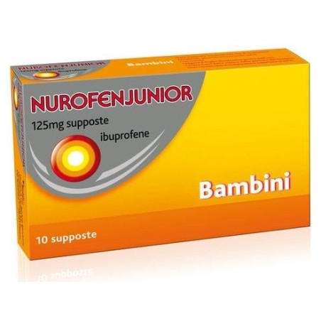 Nurofenjunior*10 Supposte 125mg Nurofenjunior*10 Supposte 125mg