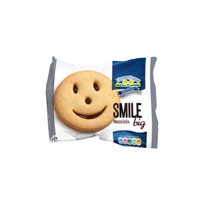Happy Farm Smile Big Nocciola senza glutine 75 G Happy Farm Smile Big Nocciola senza glutine 75 G