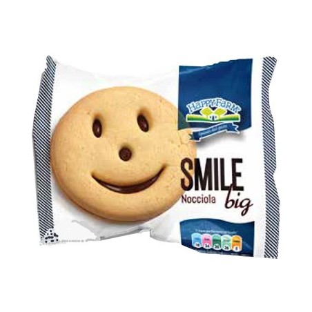 Happy Farm Smile Big Nocciola senza glutine 75 G Happy Farm Smile Big Nocciola senza glutine 75 G