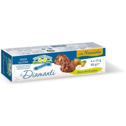 Happy Farm I Diamanti alla Nocciola Senza Glutine 60 G