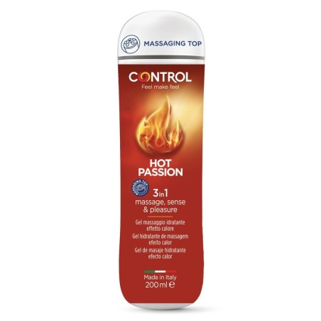 Artsana Control Hot Passion Massage Gel 3 In 1 200 ml Artsana Control Hot Passion Massage Gel 3 In 1 200 ml