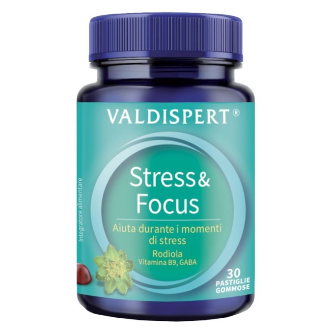Vemedia Pharma Valdispert Stress&focus 30 Pastiglie Gommose Vemedia Pharma Valdispert Stress&focus 30 Pastiglie Gommose