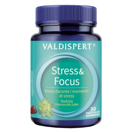 Vemedia Pharma Valdispert Stress&focus 30 Pastiglie Gommose Vemedia Pharma Valdispert Stress&focus 30 Pastiglie Gommose