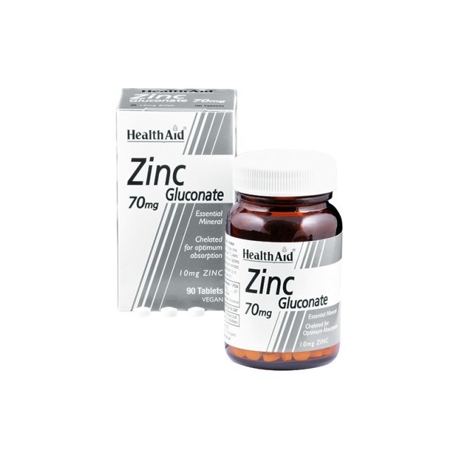 Healthaid Italia Zinco Gluconato integratore 90 Tavolette Healthaid Italia Zinco Gluconato integratore 90 Tavolette