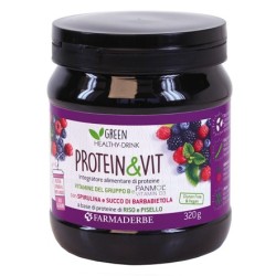 Farmaderbe Protein&vit Frutti Di Bosco 320 G
